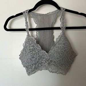 Aerie Racerback bralette with removable pads and lace details